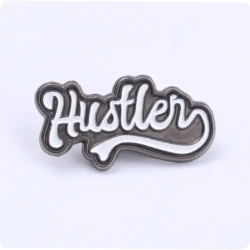 Hustler Enamel Pin