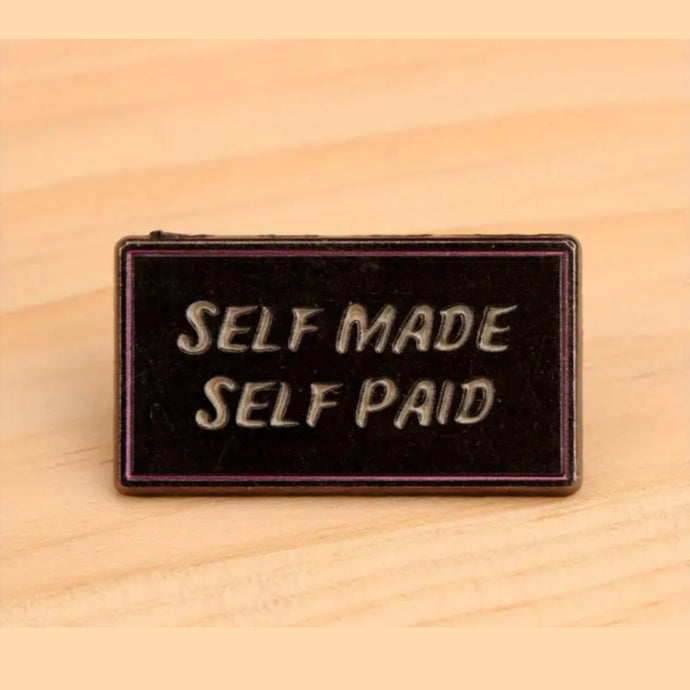 Self Made Enamel Pin