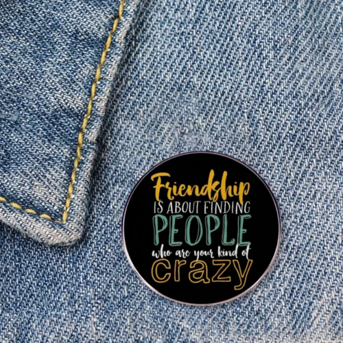 Friendship Enamel Pin