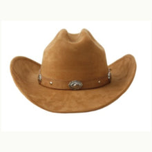 Load image into Gallery viewer, Moldable Faux Suede Cowboy Hat