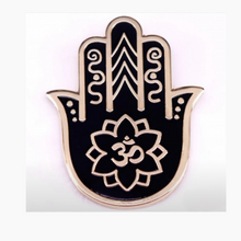 Load image into Gallery viewer, Hamsa Enamel Pin