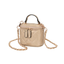 Load image into Gallery viewer, Quilted Mini Vanity Crossbody Bag
