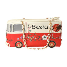 Load image into Gallery viewer, Floral Beauty Bus Handbag
