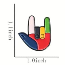 Load image into Gallery viewer, Autism Love Enamel Pin