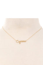 Load image into Gallery viewer, Capricorn Zodiac Necklace