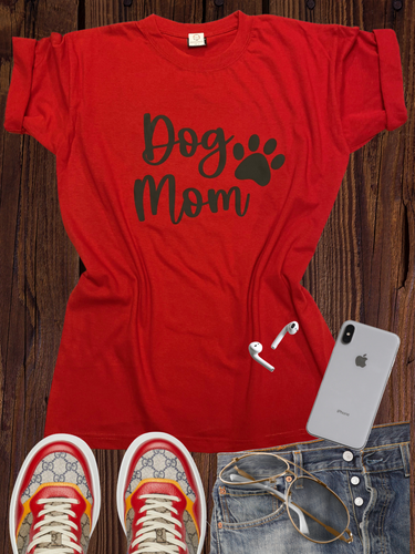 Dog Mom T Shirt