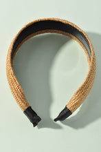 Load image into Gallery viewer, Wide Straw Headband