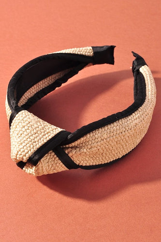 Straw Knotted Headband