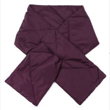 Load image into Gallery viewer, Quilted Pull Through Scarf (Purple)