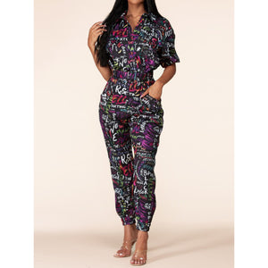 Graffiti Jumpsuit