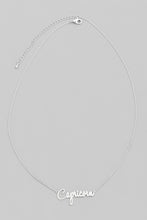 Load image into Gallery viewer, Capricorn Zodiac Necklace