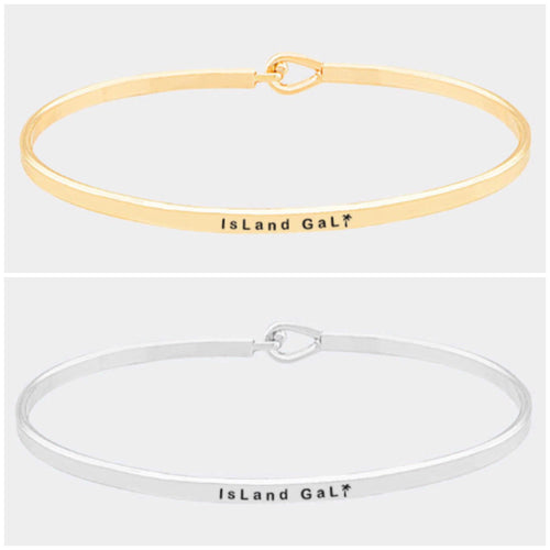 Island Gal Bangle Bracelet