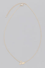 Load image into Gallery viewer, Leo Zodiac Necklace