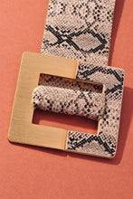Load image into Gallery viewer, Snake Print Belt