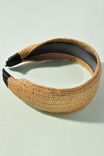Load image into Gallery viewer, Wide Straw Headband