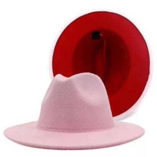 Red Bottom Pink Fedora