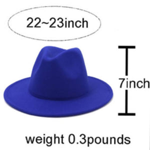 Red Bottom Grey Fedora