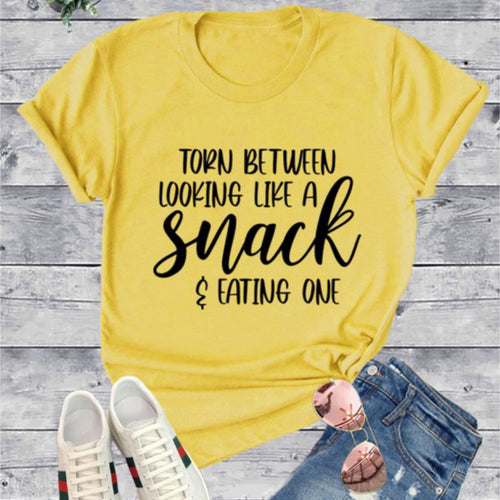 Snack T Shirt (Gold)