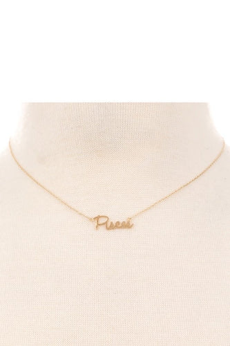 Pisces Zodiac Necklace