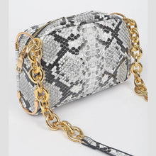 Load image into Gallery viewer, Snakeskin Crossbody Handbag